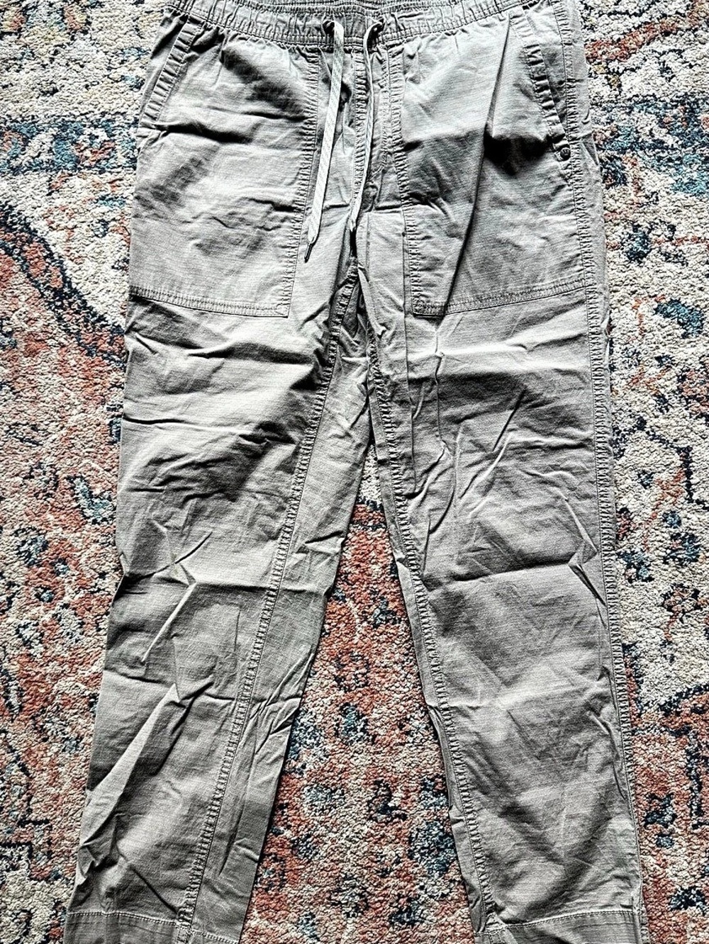 prAna Halle Pant Cargo Pants Gray Size Medium